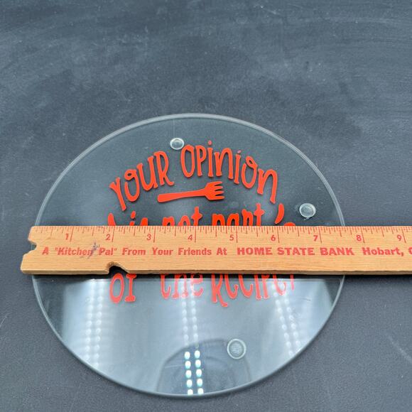Trivet Your Opinion is not Part of the Recipe - Picture 2 of 4